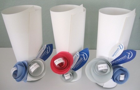Flower vases for the dinner table